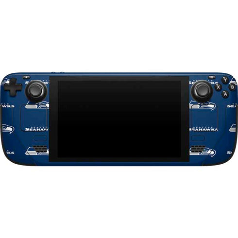 NFL Seattle Seahawks Blitz Series Steam Deck Handheld Gaming Computer Skin